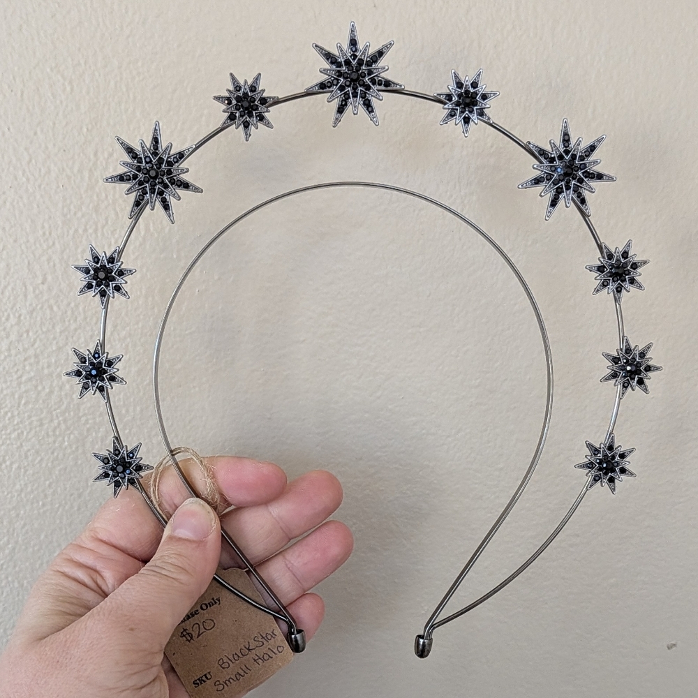 Silver Starburst Headband